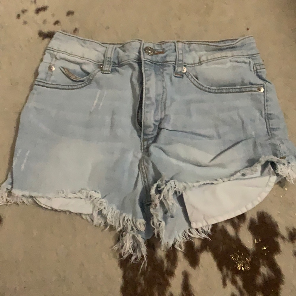 Jean shorts. Comfortable